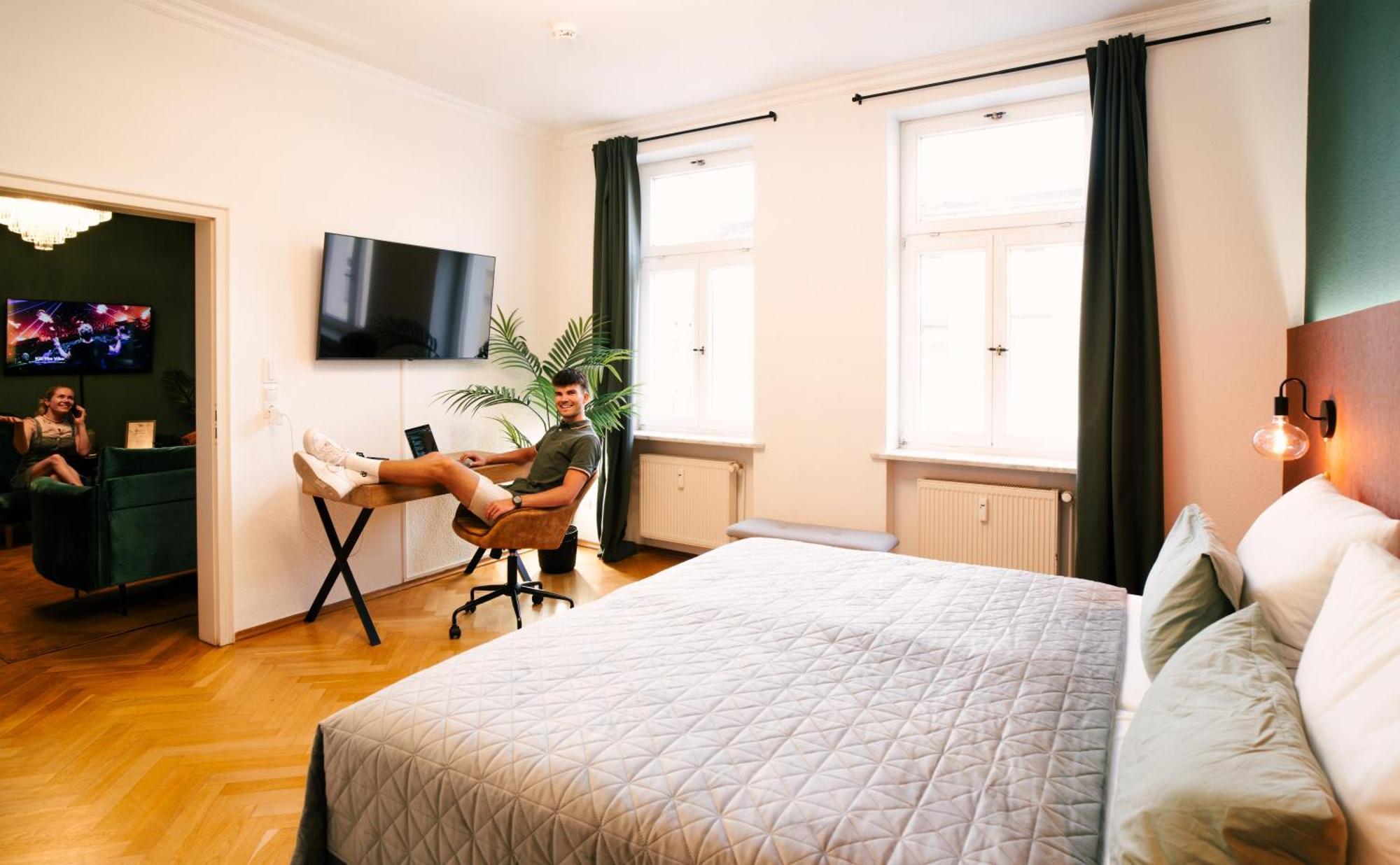 Halle  Rebelrents #4 Design Trifft Komfort - Einzigartiges Ferienapartment In Der Nahe Des Hauptbahnhofs מראה חיצוני תמונה